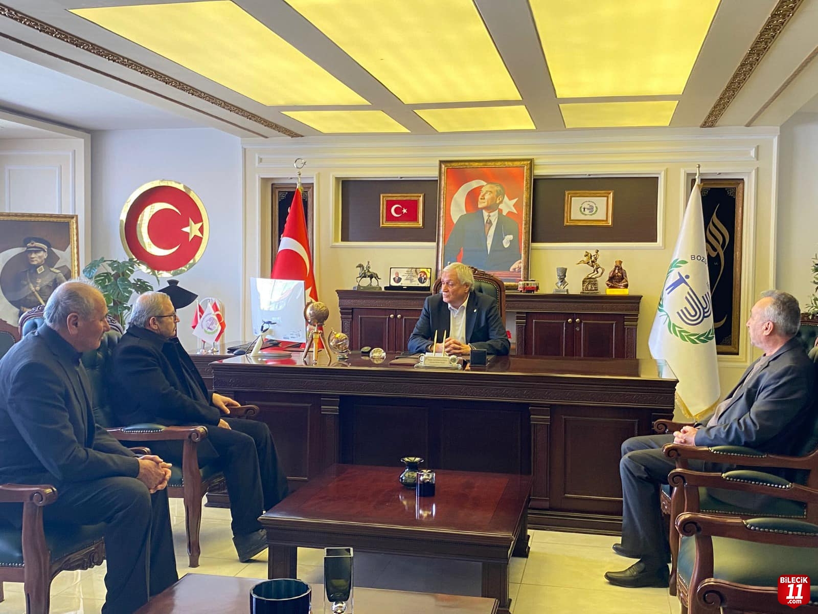BİLECİKLİLER'DEN BAŞKAN' ZİYARET