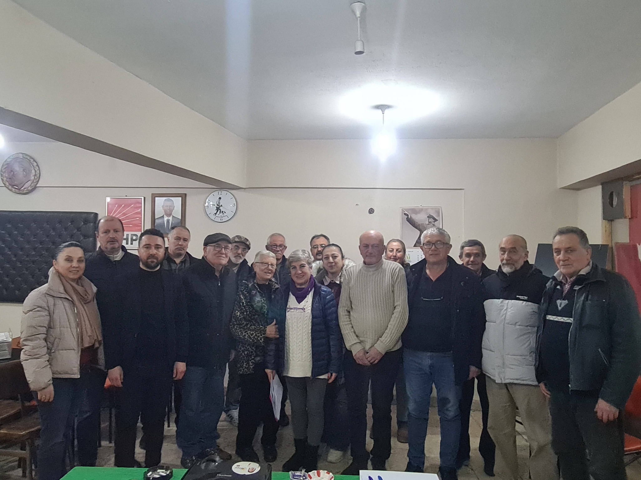 CHP Pazaryeri’nde Üyelere Parti Okulu Eğitimi