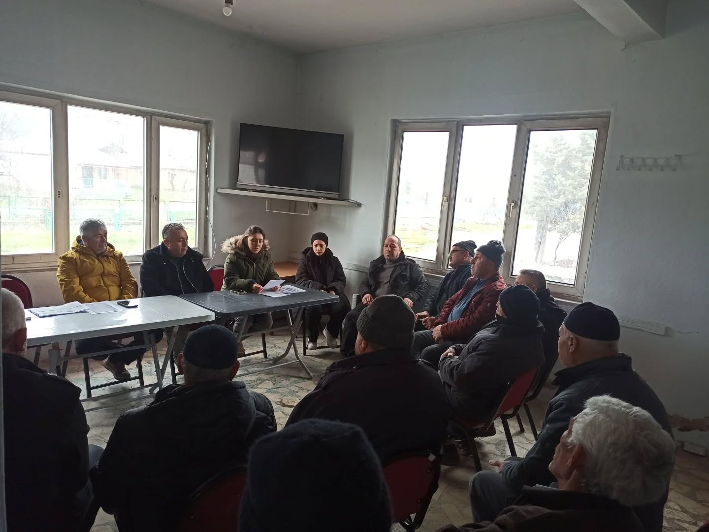 Çiftçilere Tarımsal Eğitim Toplantısı