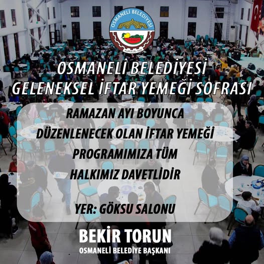 Geleneksel İftar Yemeği Sofrası Kuruluyor
