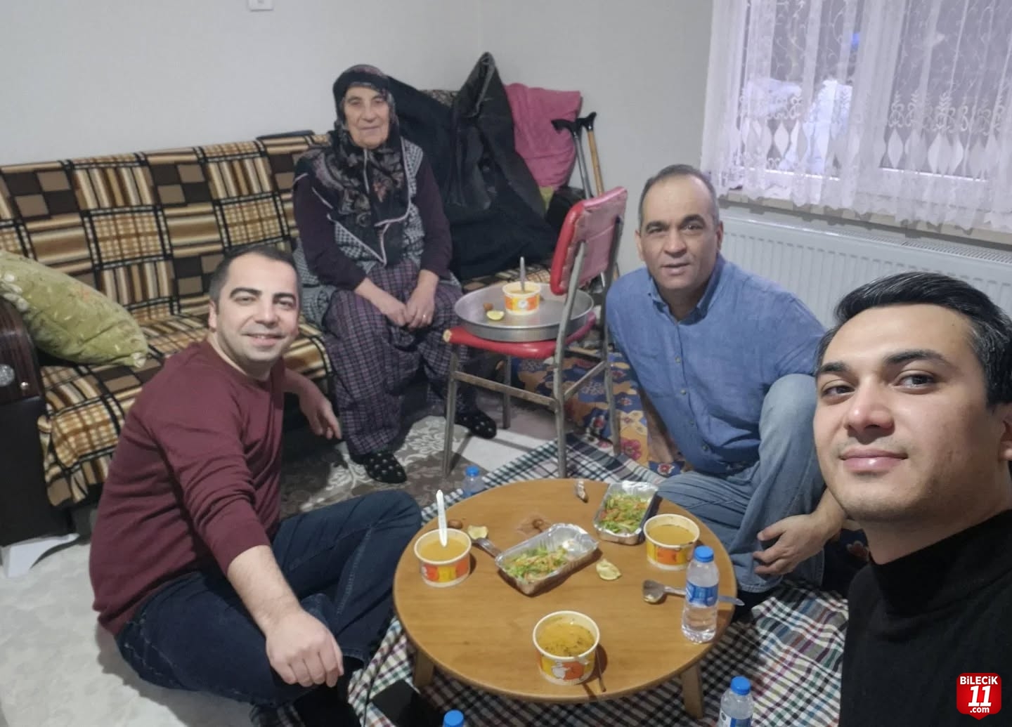 Kaymakam Uçar Nebiye Teyzenin Sofrasına Misafir Oldu