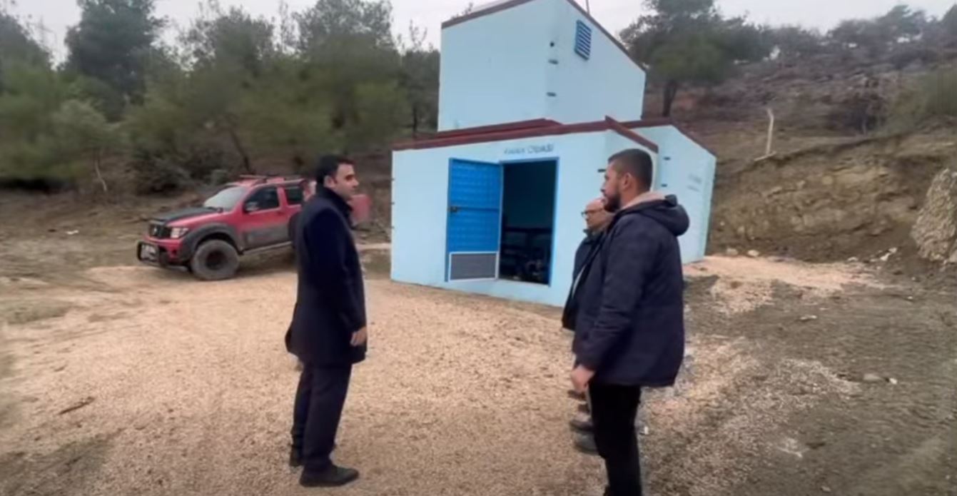 Kazancı Köyünde Su Deposu Yenilendi