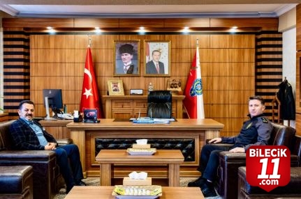 Müdür İlhan'dan Müdür Çağlar'a Ziyaret