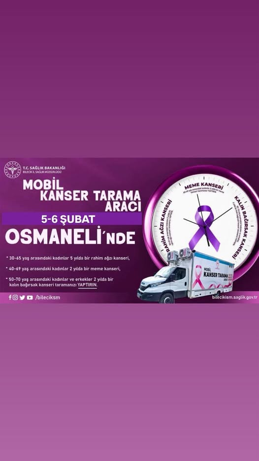 Osmaneli’de Mamografi Taraması