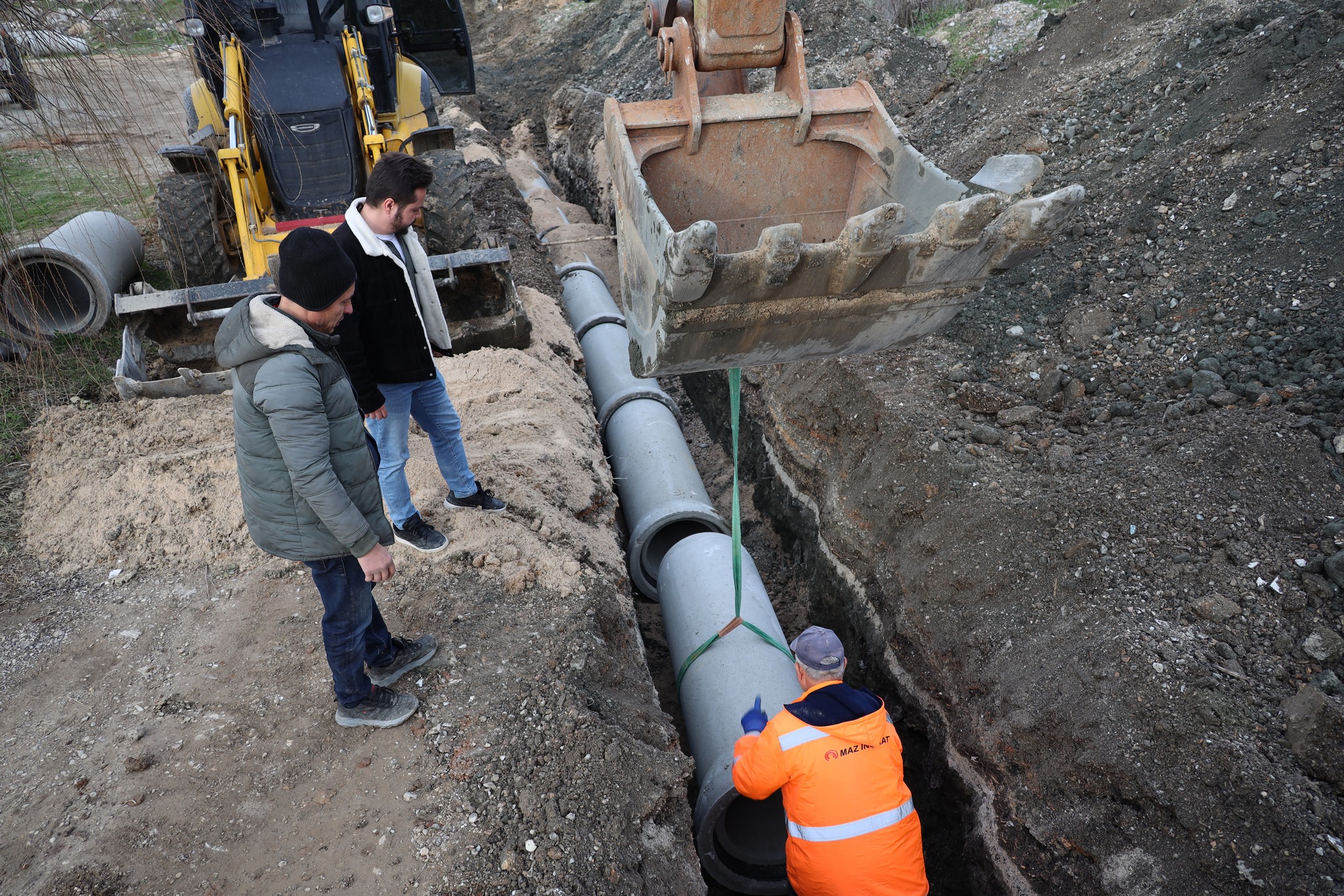 Söğüt'te Kanalizasyon Çalışmalarında 1.Etap Başladı