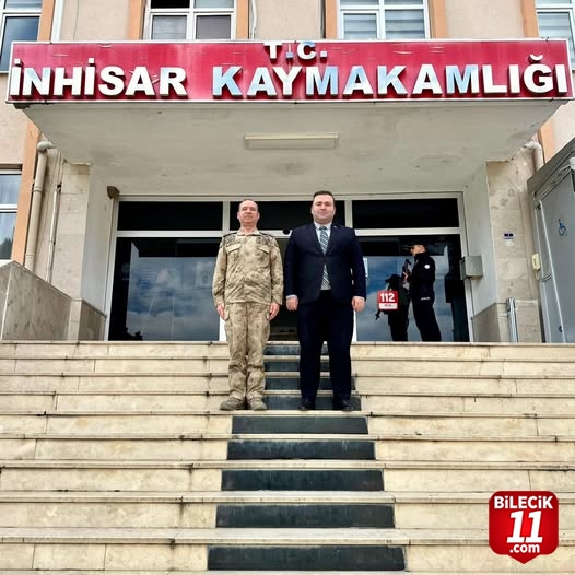 Tuğgeneral Aslan'dan Kaymakam Ünal'a Ziyaret