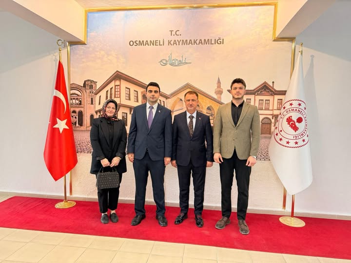AK Parti Osmaneli Teşkilatından Kaymakam Kılıç’a Ziyaret