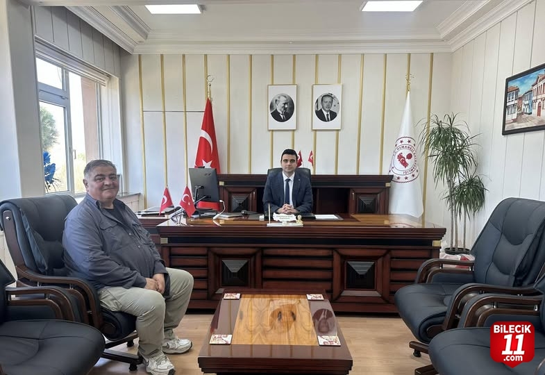 Başkan Karaman'dan Kaymakam Kılıç’a Ziyaret