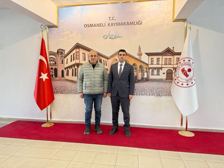 Başkan Yıldız'dan Kaymakam Kılıç'a Ziyaret