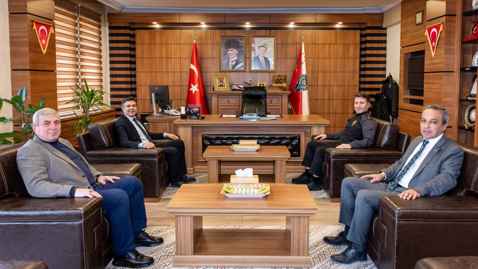 Başkanlardan İl Müdürü Çağlar’a Ziyaret