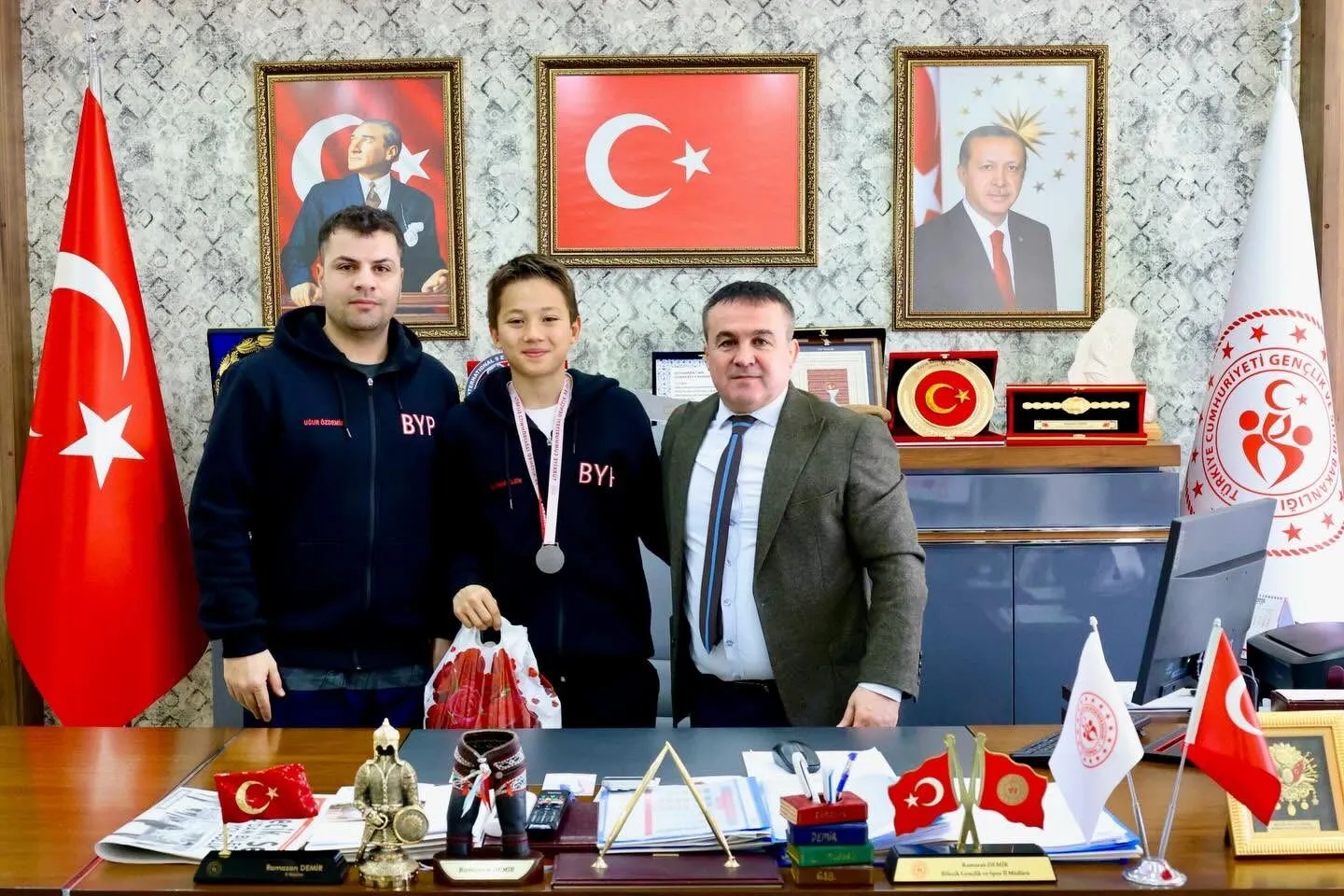BİLECİKLİ GENÇ SPORCU ALİ ÇINAR'DAN TÜRKİYE DERECESİ
