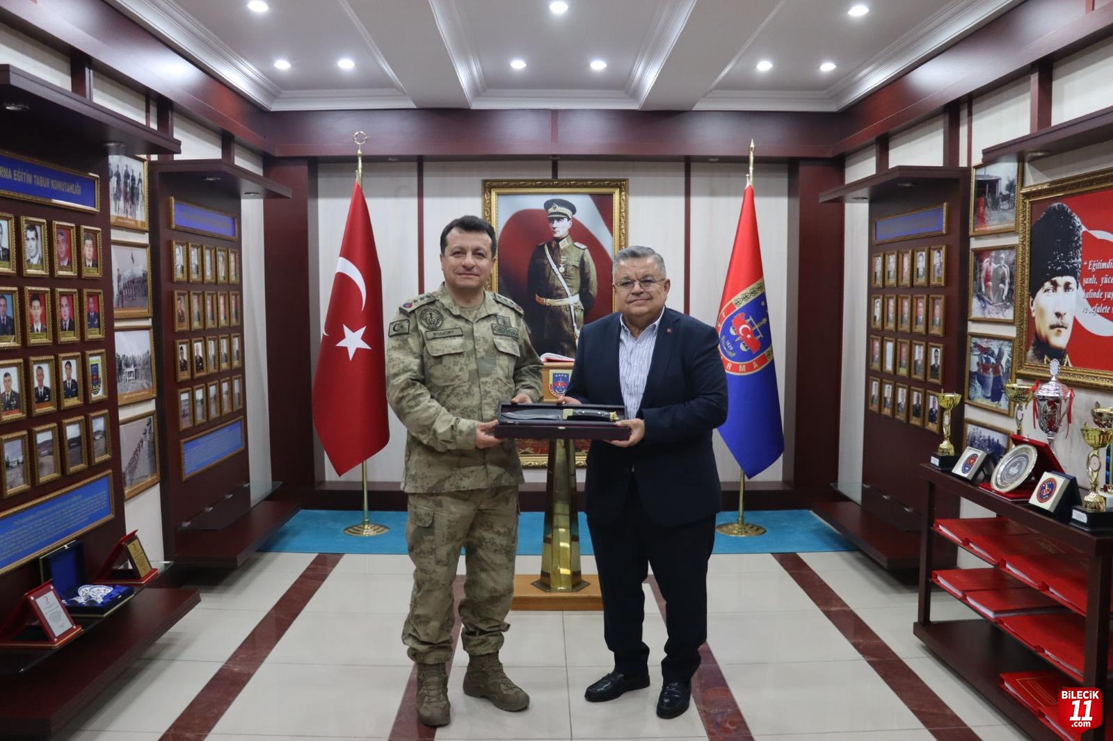 YAĞCI'DAN ALBAY BOZKURT'A ZİYARET