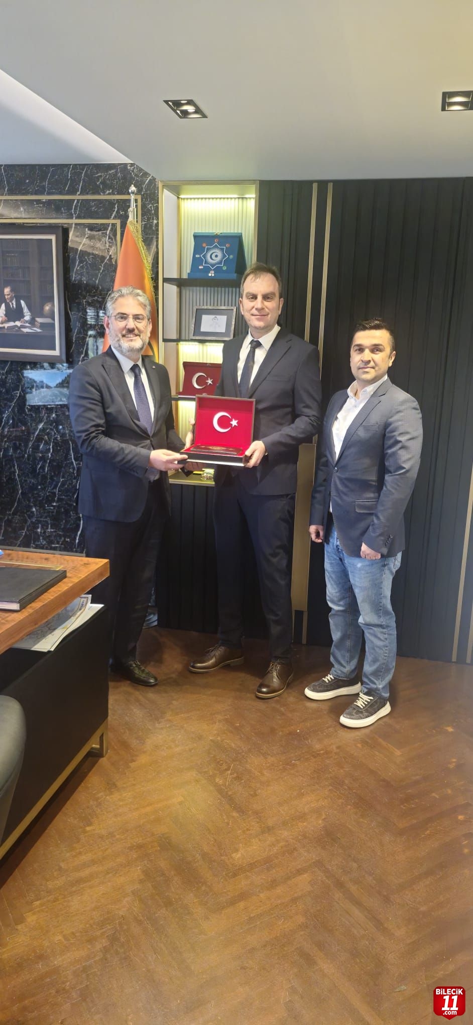 BAŞKAN SUER'DEN BÖLGE MÜDÜRÜ GÜNEŞ'E ZİYARET