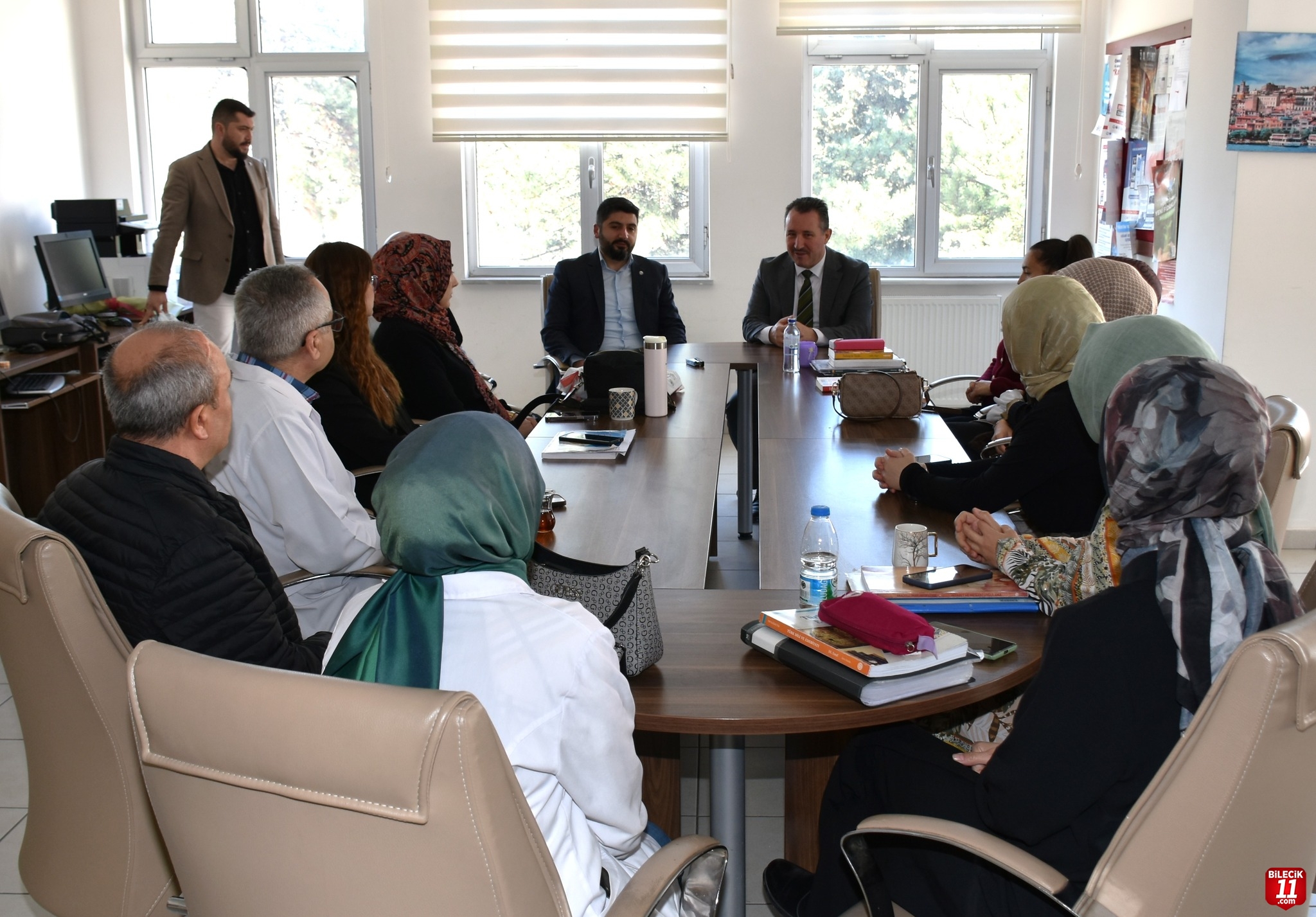 Müftü Dilek’ten Öğretmenlere Anlamlı Ziyaret