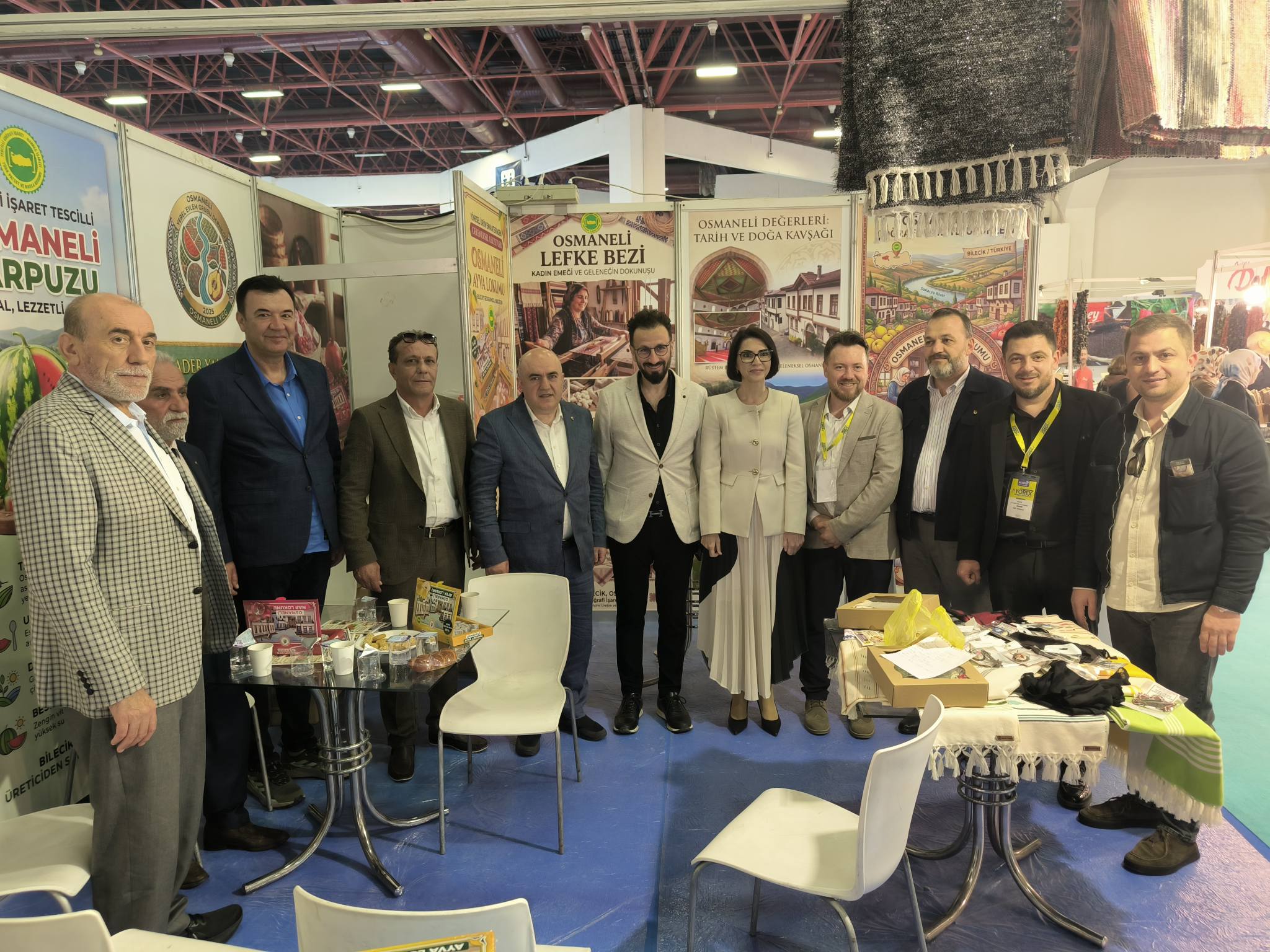 TSO HEYETİNDEN OSMAELİ STANDINA ZİYARET