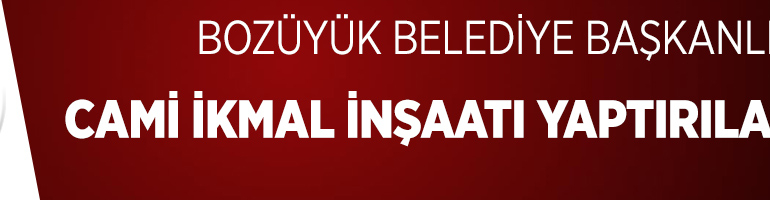 bozüyük belediye ilan