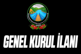genel kurul ilanı