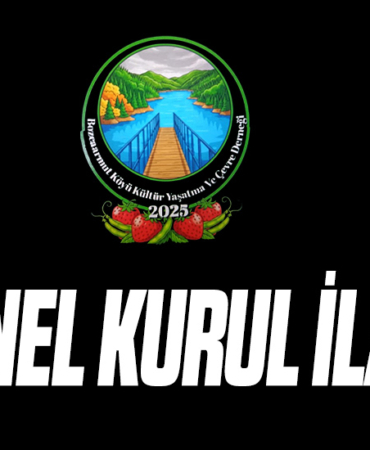 genel kurul ilanı