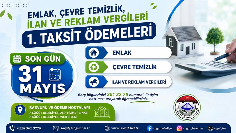 BELEDİYE DUYURDU