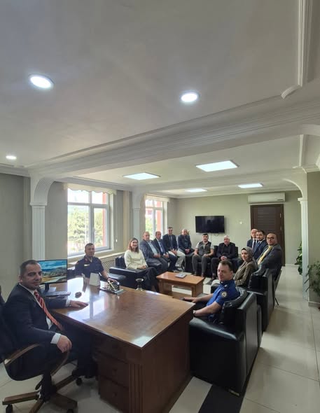 Kaymakam Uçar Kurum Amirleri İle Bayramlaştı