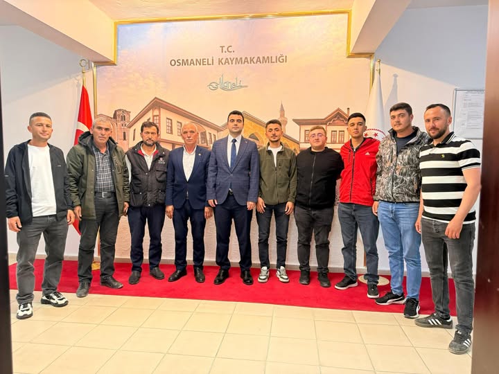 Muhtar ve Vatandaşlardan Kaymakam Kılıç'a Ziyaret
