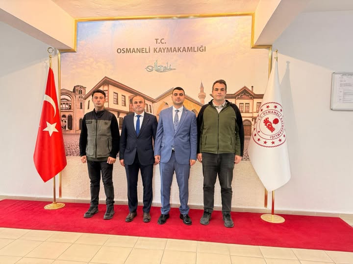 Orman İşletme Yetkililerinden Kaymakam Kılıç’a Ziyaret