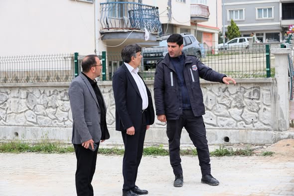 Söğüt'te Dolgu Malzemesi Serim Çalışmaları Sürüyor