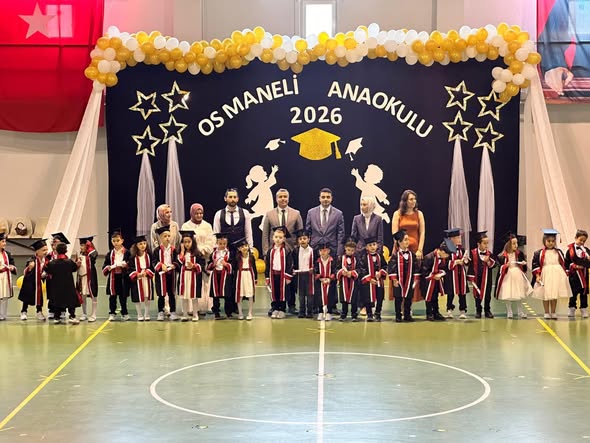 Anaokulu Öğrencileri Mezuniyet Sevinci Yaşadı
