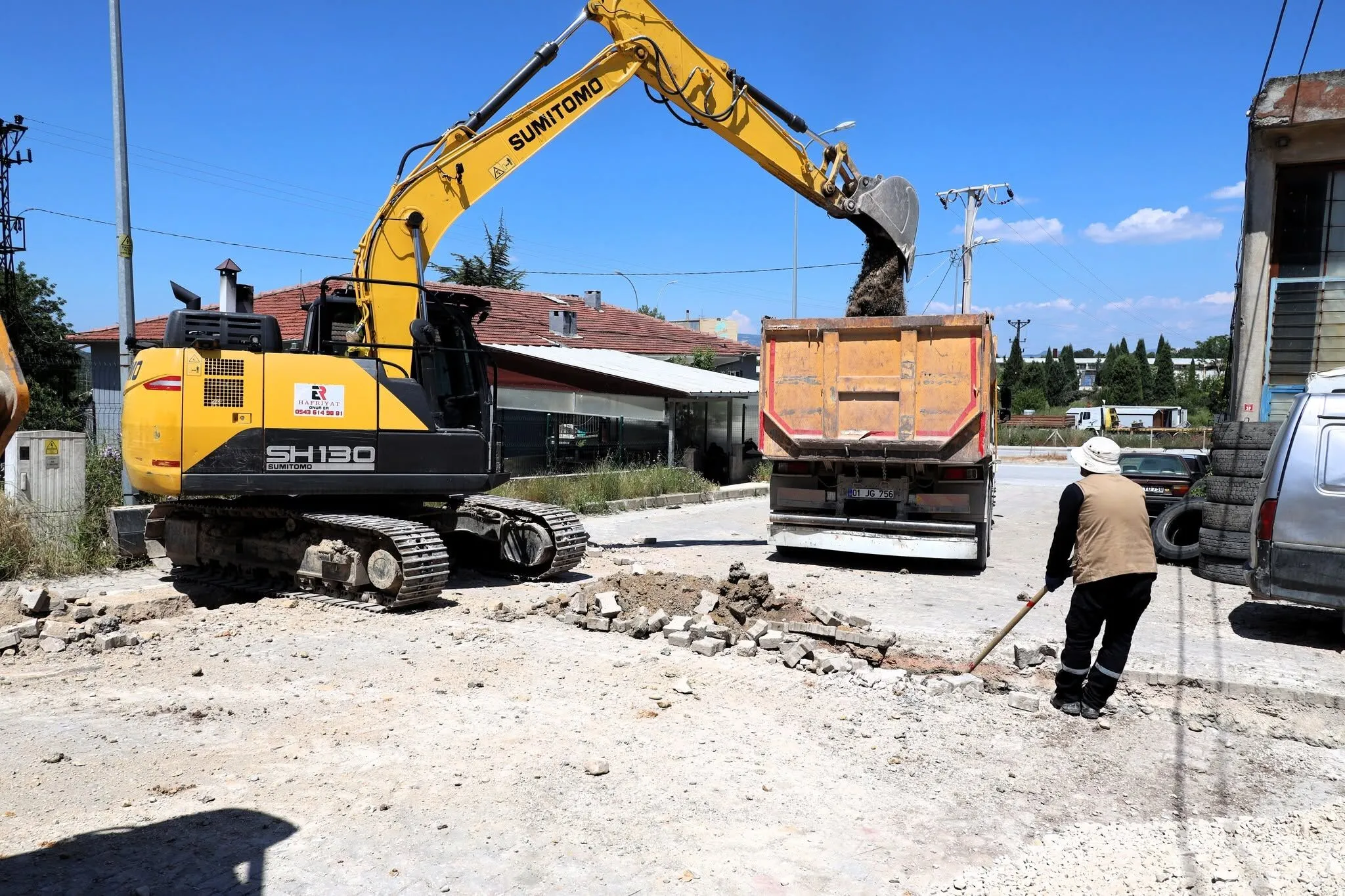 BAŞKAN DURGUT;"DAHA GÜÇLÜ BİR ALTYAPI İÇİN SAHADAYIZ"