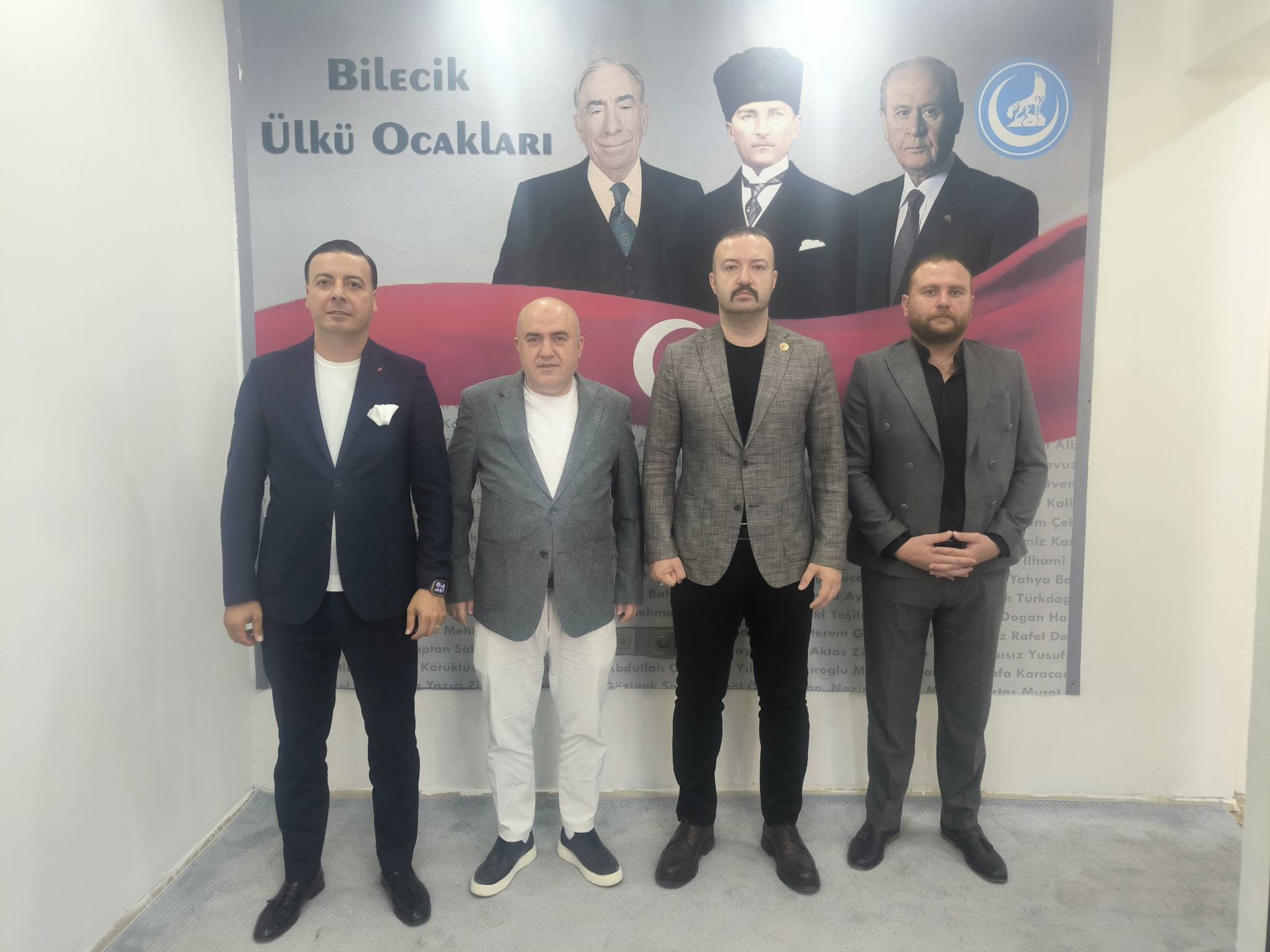 BAŞKAN ERGÜN'DEN ÜLKÜ OCAKLARINA ZİYARET