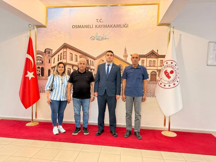 Başkan Yurdakul ve Yönetimden Kaymakam Kılıç’a Ziyaret