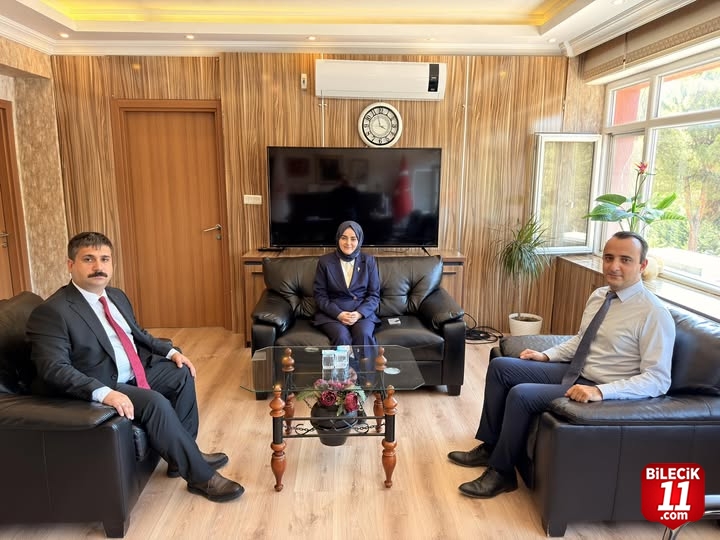Başsavcı Çelik ve Savcı Sancar'dan Kaymakam Odabaşı'na Veda Ziyareti