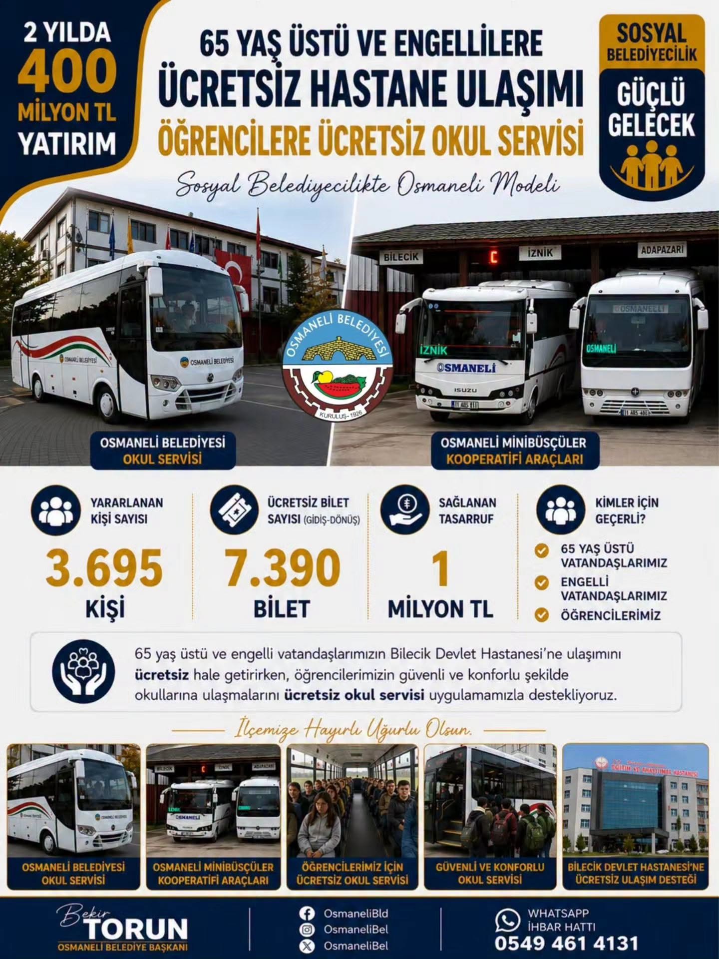 BELEDİYE'DEN 1 MİLYONLUK TASARRUF