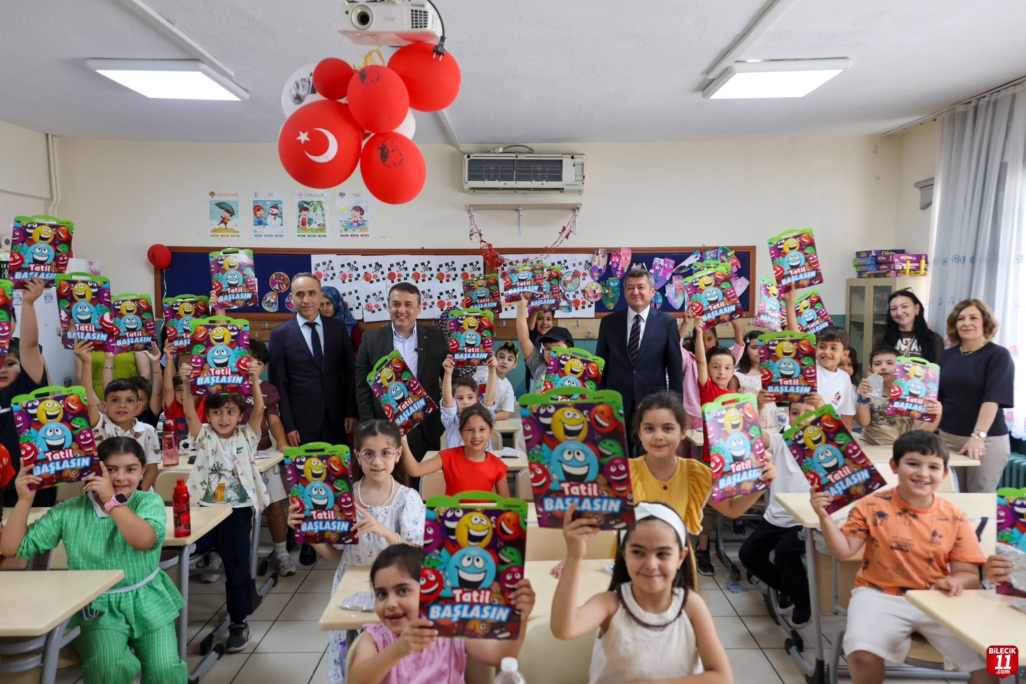 BİLECİK'TE 38 BİN 809 ÖĞRENCİ TATİLE GİRDİ