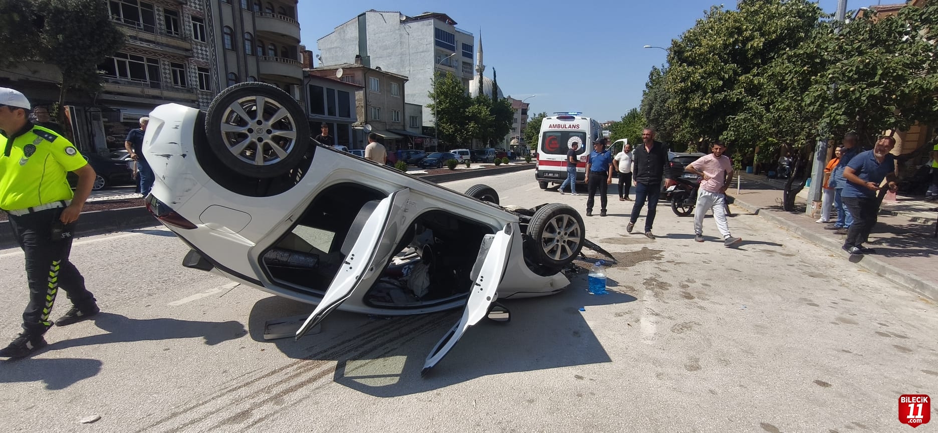 BİLECİK'TE FECİ KAZA