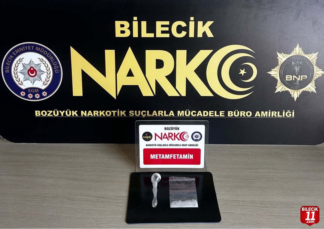 BİLECİK'TE UYUŞTURUCU ELE GEÇİRİLDİ