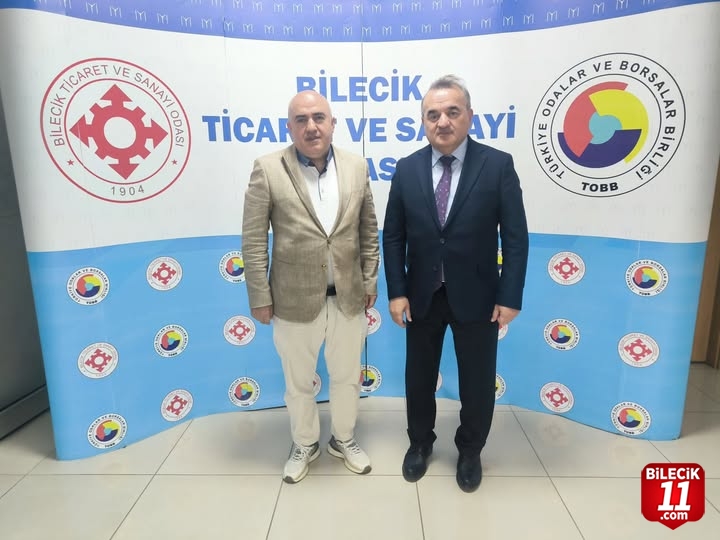 KAYMAKAM ÖZTÜRK'TEN BAŞKAN ERGÜN'E VEDA ZİYARETİ