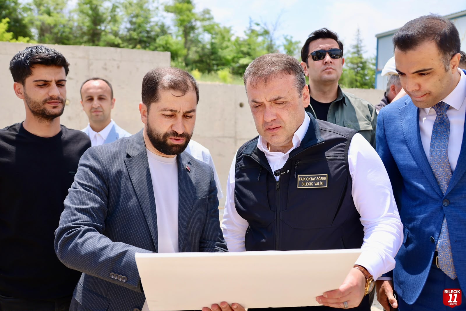 VALİ SÖZER HASTANE İNŞAATINI İNCELEDİ