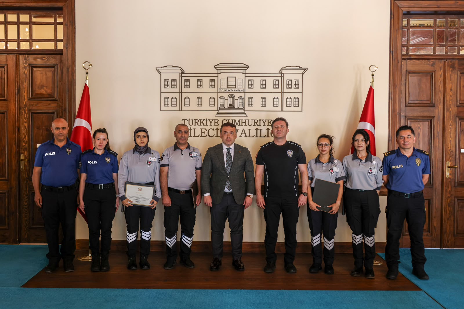 Vali Sözer Özel Güvenlik Personelini Kabul Etti