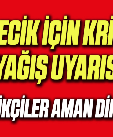 yağış