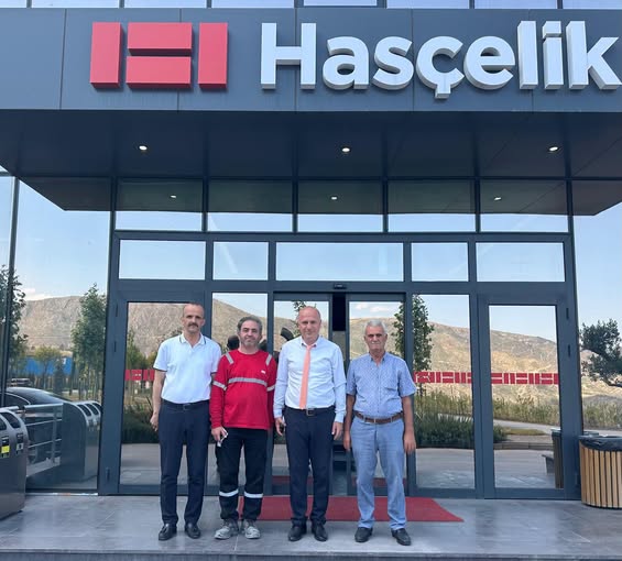Başkan Torun’dan Has Çelik Fabrikası'na Geçmiş Olsun Ziyareti