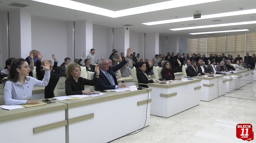 Bilecik Belediye Meclisi'nde imar gündemi yoğun
