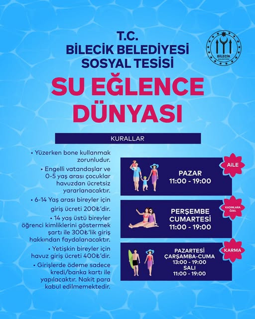 BİLECİK BELEDİYESİ AÇIKLADI