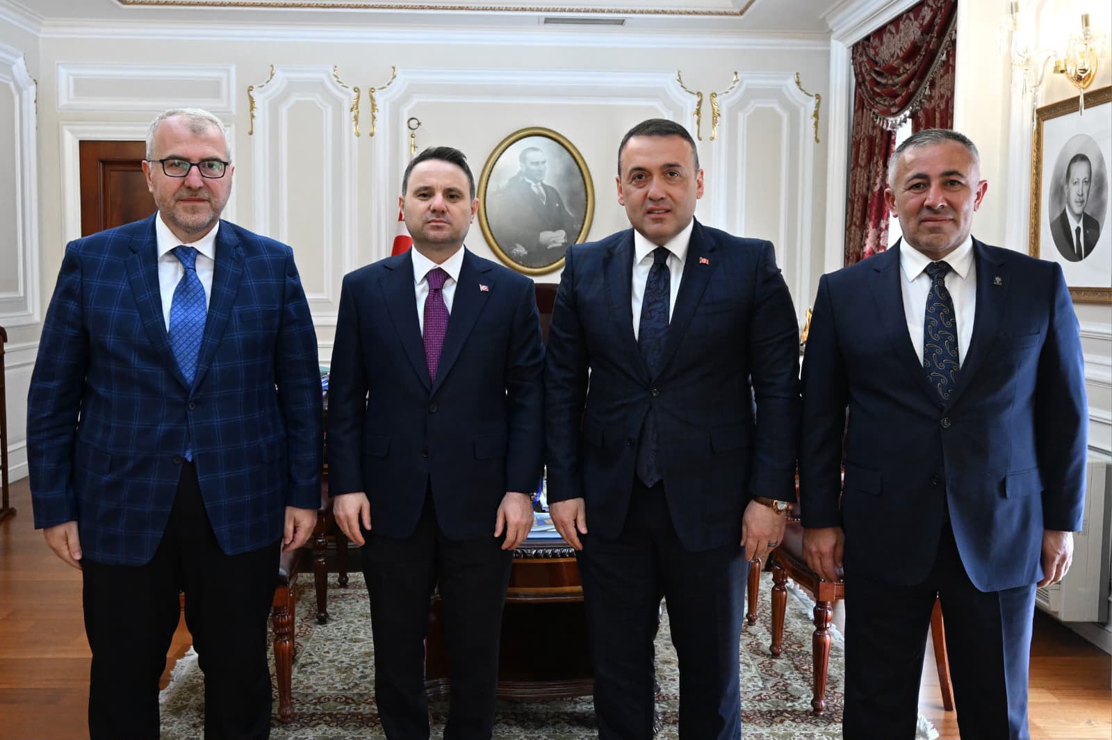 BİLECİK HEYETİNDEN ADALET BAKANI GÜRLEK’E ZİYARET