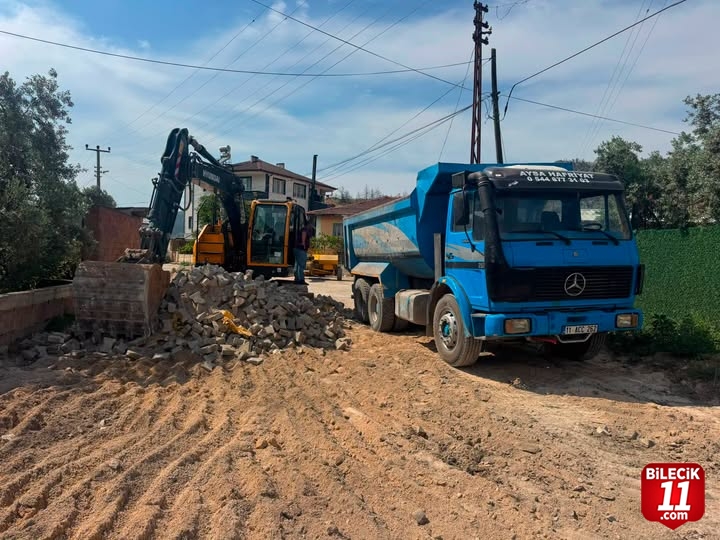 Selçik Köyünde Altyapı Çalışmaları Başladı