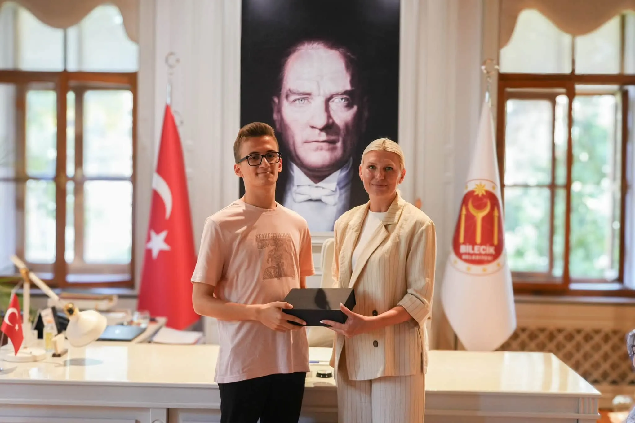 SUBAŞI GURURUMUZ ABDULLAH'I TEBRİK ETTİ