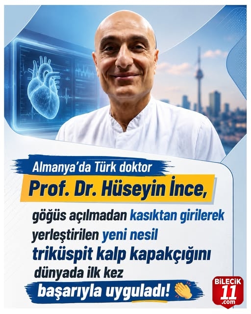 TÜRK DOKTOR HÜSEYİN HOCA'DAN DÜNYADA İLK