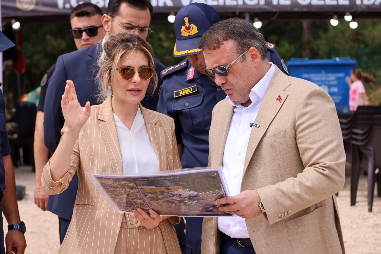 Vali Sözer Gölpark Fest Etkinlik Alanını Ziyaret Etti
