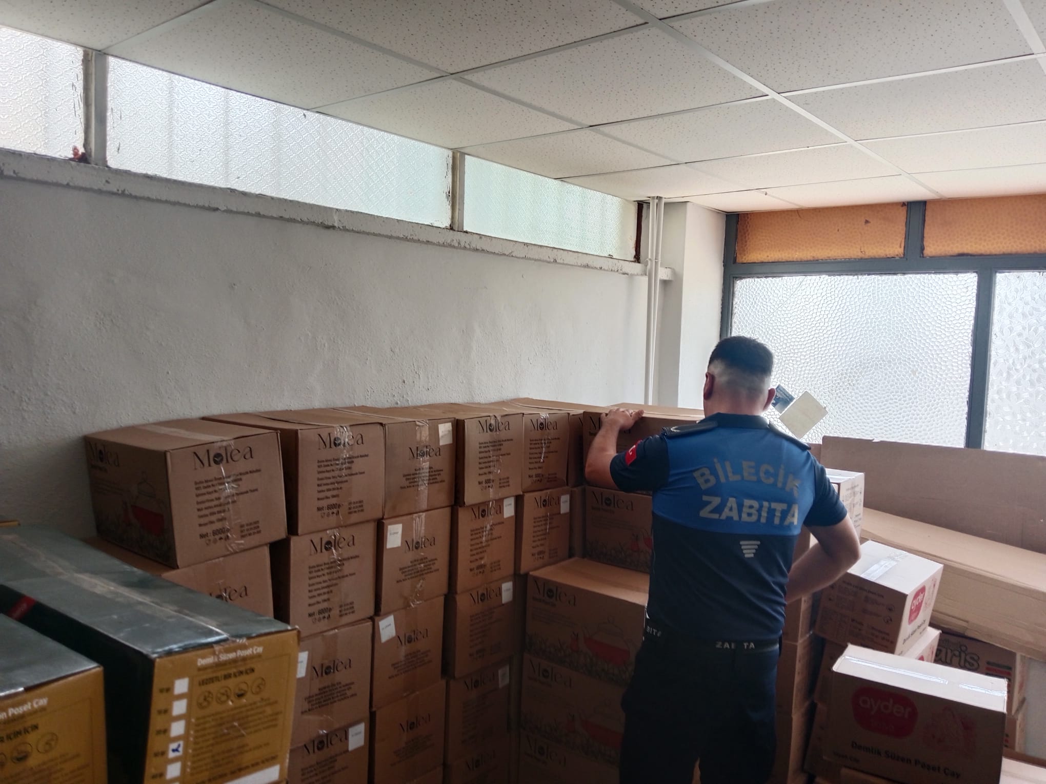 ZABITA EKİPLERİ 768 KİLOGRAM POŞET ÇAYA EL KOYDU