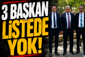 3 BAŞKAN LİSTEDE YOK!-131608
